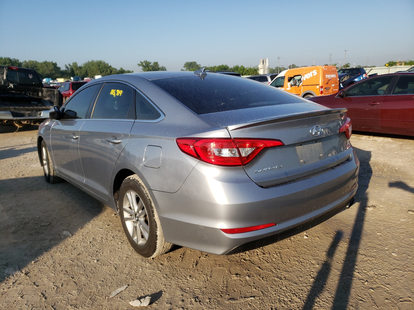 Photo 2 VIN: 5NPE24AF9FH011164 - HYUNDAI SONATA 