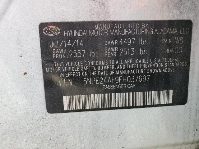 Photo 11 VIN: 5NPE24AF9FH037697 - HYUNDAI SONATA 