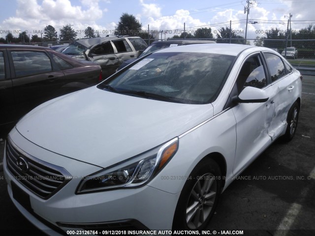 Photo 1 VIN: 5NPE24AF9FH039885 - HYUNDAI SONATA 