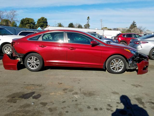 Photo 8 VIN: 5NPE24AF9FH040440 - HYUNDAI SONATA SE 