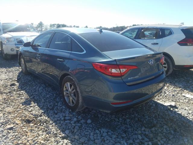 Photo 2 VIN: 5NPE24AF9FH070747 - HYUNDAI SONATA SE 