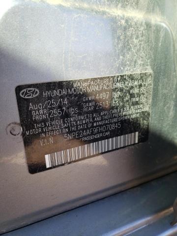 Photo 11 VIN: 5NPE24AF9FH070845 - HYUNDAI SONATA 