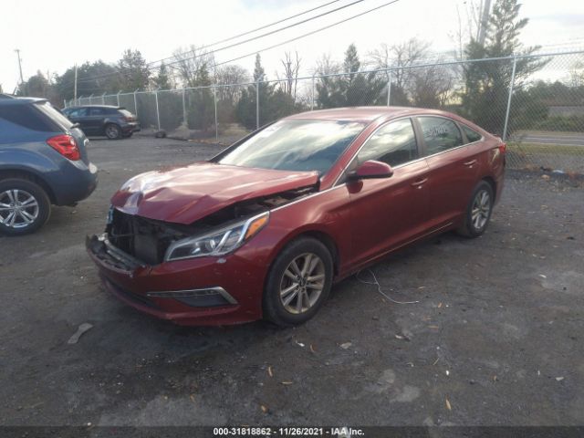 Photo 1 VIN: 5NPE24AF9FH075009 - HYUNDAI SONATA 