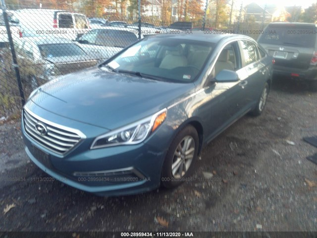 Photo 1 VIN: 5NPE24AF9FH105867 - HYUNDAI SONATA 