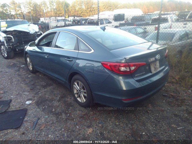 Photo 2 VIN: 5NPE24AF9FH105867 - HYUNDAI SONATA 