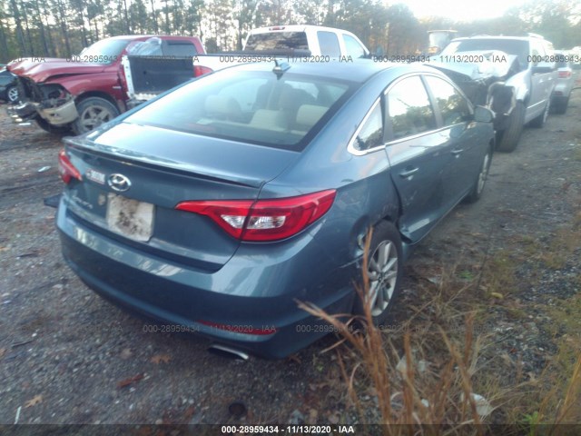 Photo 3 VIN: 5NPE24AF9FH105867 - HYUNDAI SONATA 