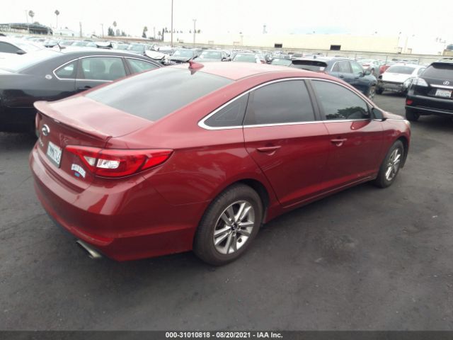 Photo 3 VIN: 5NPE24AF9FH113368 - HYUNDAI SONATA 