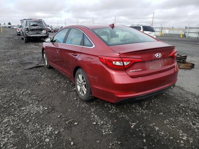 Photo 2 VIN: 5NPE24AF9FH116240 - HYUNDAI SONATA SE 