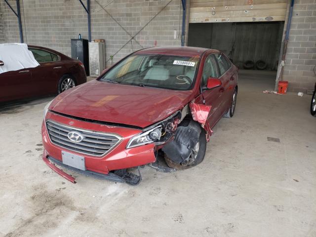 Photo 1 VIN: 5NPE24AF9FH118506 - HYUNDAI SONATA SE 