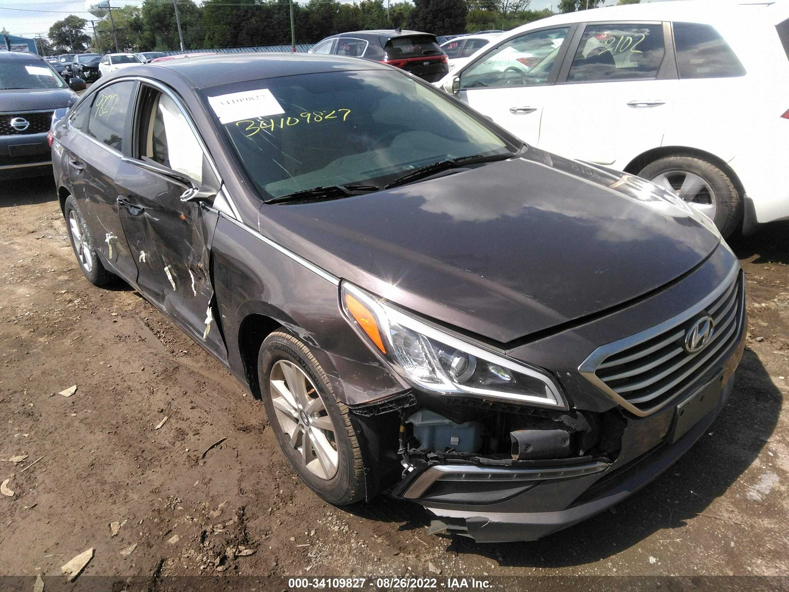 Photo 1 VIN: 5NPE24AF9FH131742 - HYUNDAI SONATA 