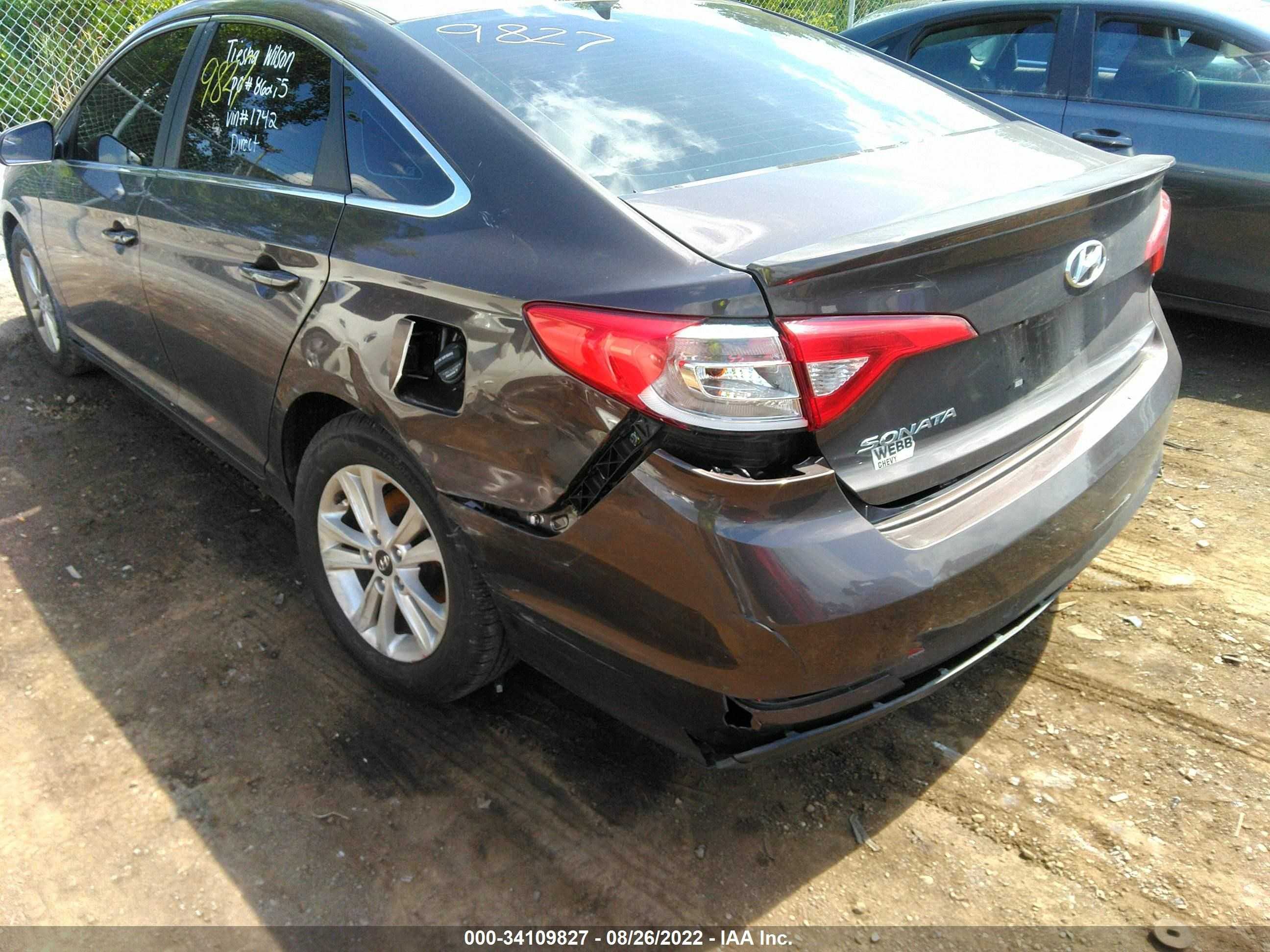 Photo 6 VIN: 5NPE24AF9FH131742 - HYUNDAI SONATA 