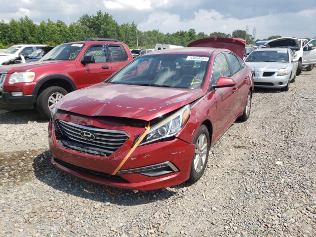 Photo 1 VIN: 5NPE24AF9FH134656 - HYUNDAI SONATA SE 