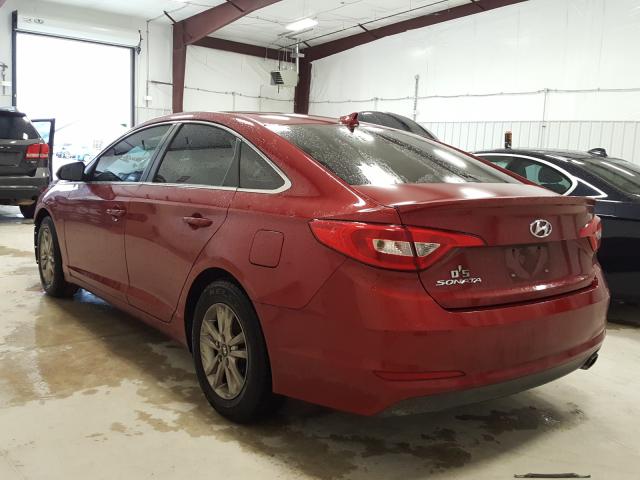 Photo 2 VIN: 5NPE24AF9FH138111 - HYUNDAI SONATA SE 