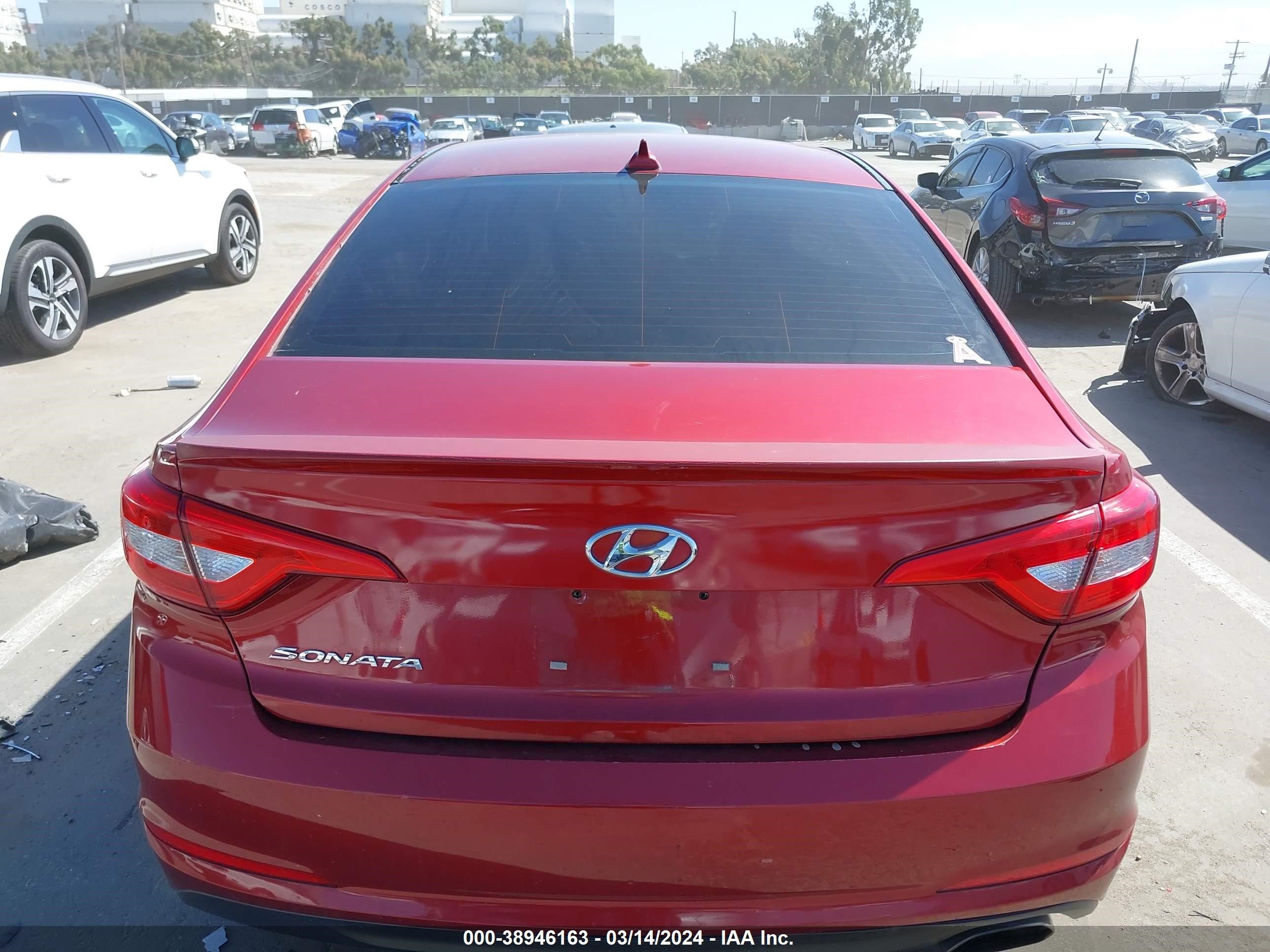 Photo 15 VIN: 5NPE24AF9FH139114 - HYUNDAI SONATA 