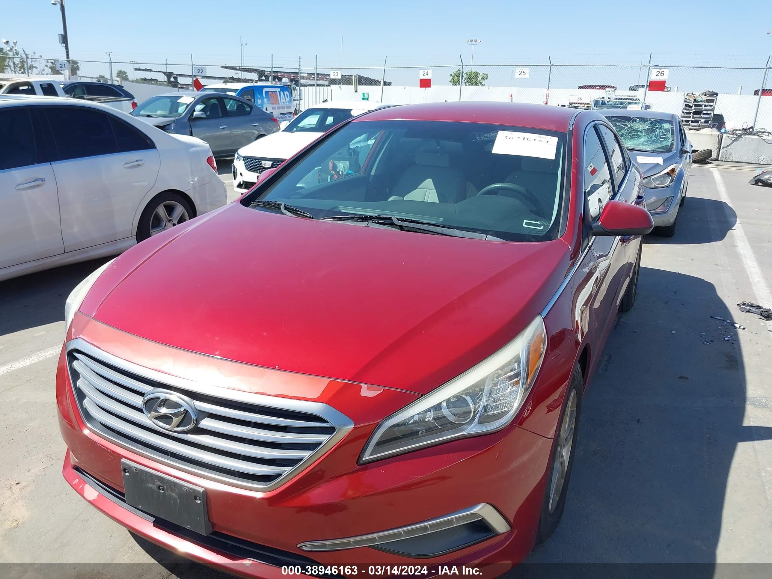 Photo 5 VIN: 5NPE24AF9FH139114 - HYUNDAI SONATA 