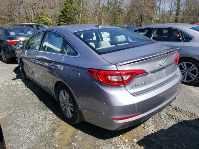 Photo 2 VIN: 5NPE24AF9FH142465 - HYUNDAI SONATA SE 