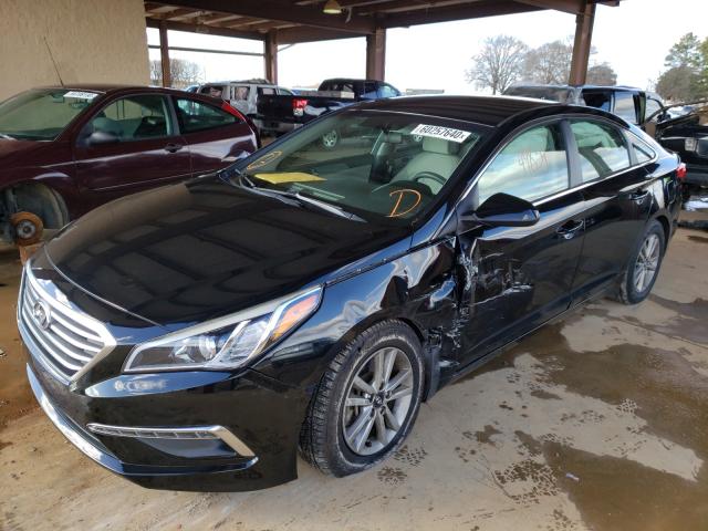 Photo 1 VIN: 5NPE24AF9FH145026 - HYUNDAI SONATA SE 