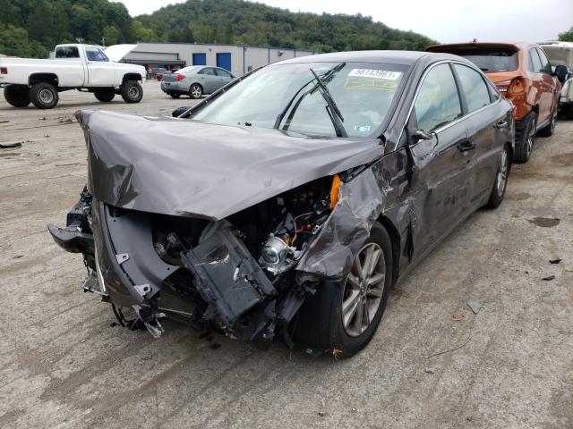 Photo 1 VIN: 5NPE24AF9FH146242 - HYUNDAI SONATA SE 