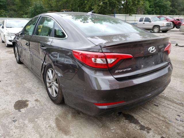 Photo 2 VIN: 5NPE24AF9FH146242 - HYUNDAI SONATA SE 