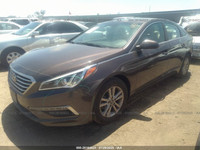 Photo 1 VIN: 5NPE24AF9FH148685 - HYUNDAI SONATA 