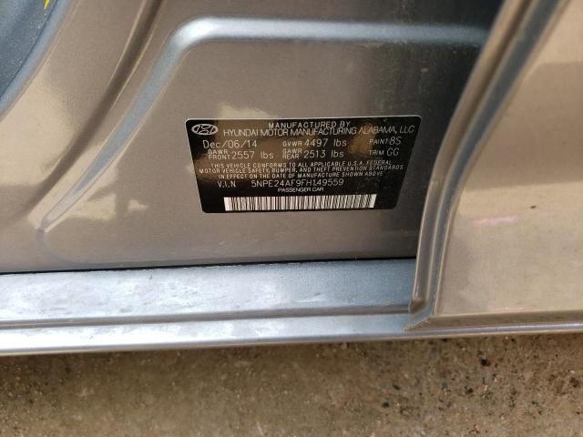 Photo 11 VIN: 5NPE24AF9FH149559 - HYUNDAI SONATA SE 