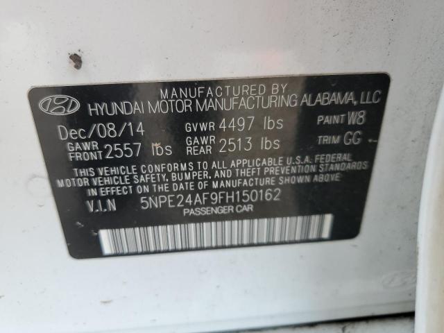 Photo 11 VIN: 5NPE24AF9FH150162 - HYUNDAI SONATA 