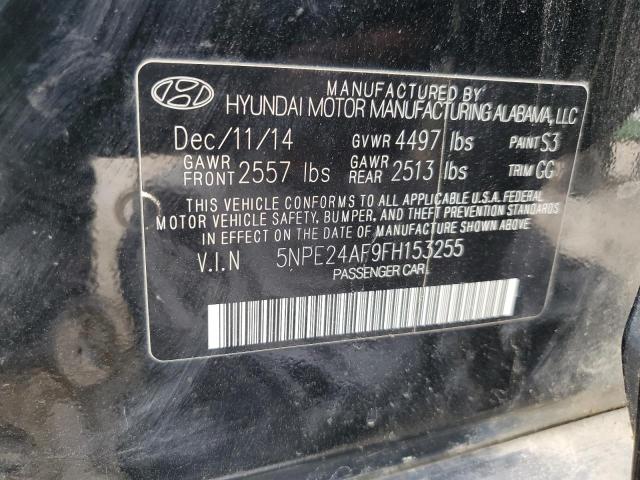 Photo 11 VIN: 5NPE24AF9FH153255 - HYUNDAI SONATA 