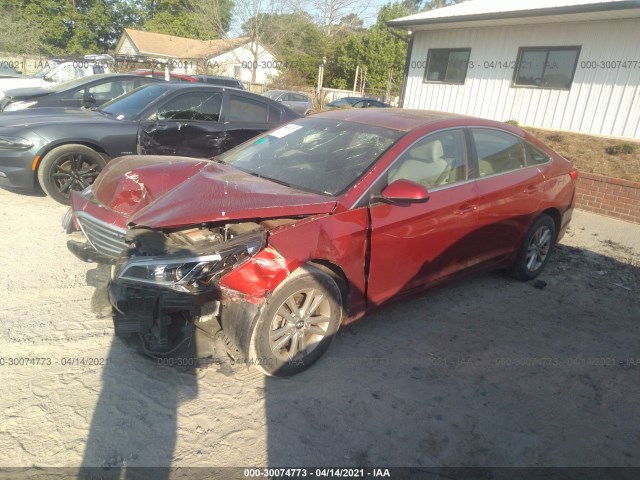 Photo 1 VIN: 5NPE24AF9FH153823 - HYUNDAI SONATA 