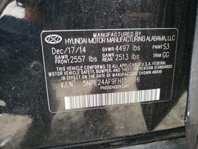 Photo 11 VIN: 5NPE24AF9FH157516 - HYUNDAI SONATA 