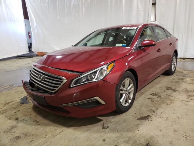 Photo 1 VIN: 5NPE24AF9FH158052 - HYUNDAI SONATA 