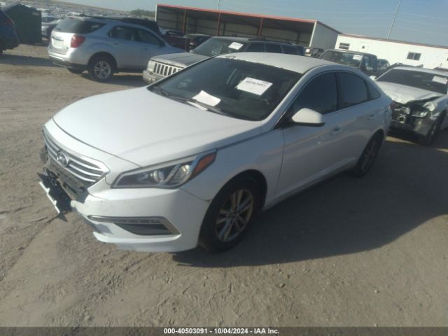 Photo 1 VIN: 5NPE24AF9FH158200 - HYUNDAI SONATA 