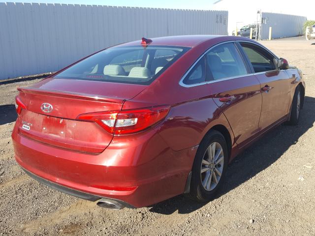 Photo 3 VIN: 5NPE24AF9FH161226 - HYUNDAI SONATA SE 