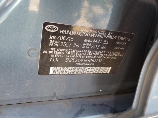 Photo 11 VIN: 5NPE24AF9FH162232 - HYUNDAI SONATA SE 