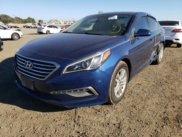 Photo 1 VIN: 5NPE24AF9FH162389 - HYUNDAI SONATA SE 