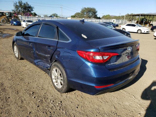 Photo 2 VIN: 5NPE24AF9FH162389 - HYUNDAI SONATA SE 