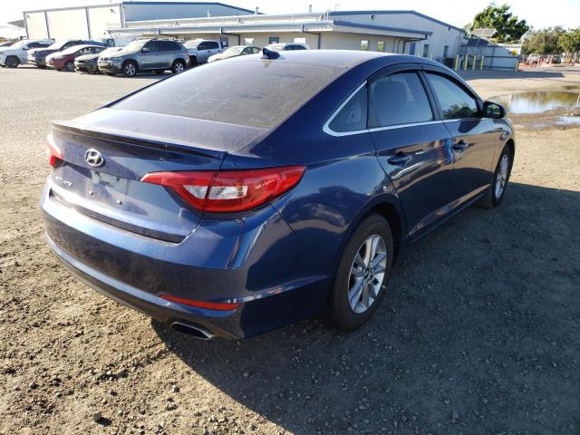 Photo 3 VIN: 5NPE24AF9FH162389 - HYUNDAI SONATA SE 