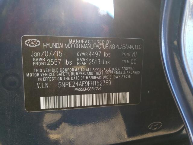 Photo 9 VIN: 5NPE24AF9FH162389 - HYUNDAI SONATA SE 