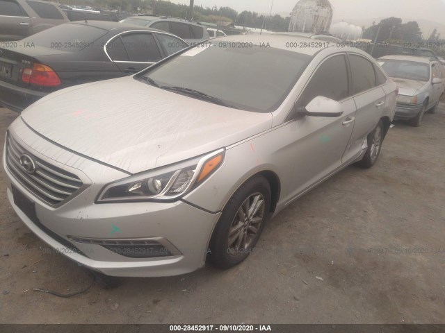 Photo 1 VIN: 5NPE24AF9FH164045 - HYUNDAI SONATA 