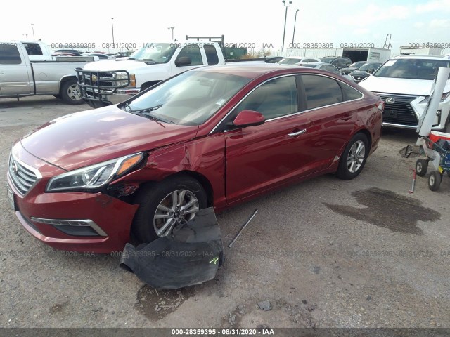 Photo 1 VIN: 5NPE24AF9FH184120 - HYUNDAI SONATA 