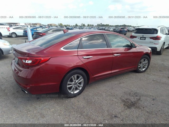 Photo 3 VIN: 5NPE24AF9FH184120 - HYUNDAI SONATA 