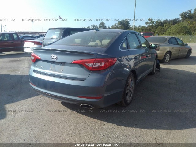 Photo 3 VIN: 5NPE24AF9FH186269 - HYUNDAI SONATA 