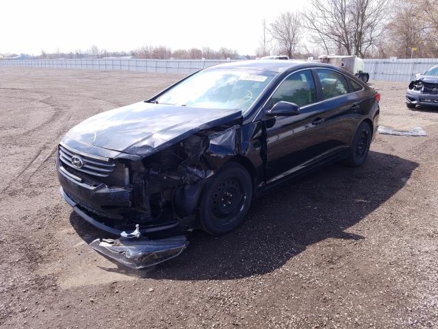 Photo 1 VIN: 5NPE24AF9FH189365 - HYUNDAI SONATA SE 