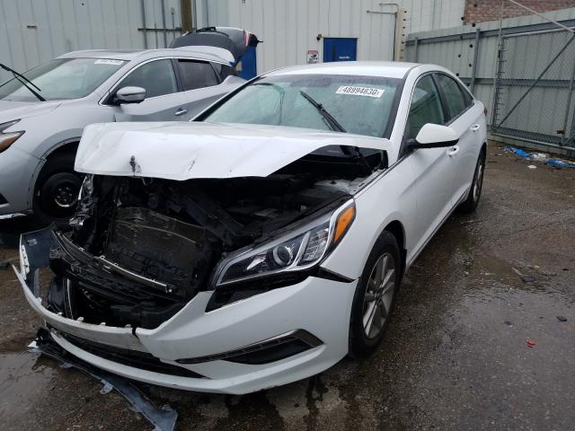 Photo 1 VIN: 5NPE24AF9FH195215 - HYUNDAI SONATA 