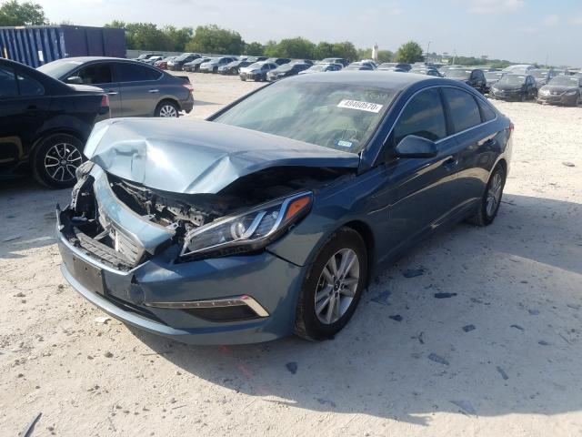 Photo 1 VIN: 5NPE24AF9FH218136 - HYUNDAI SONATA SE 