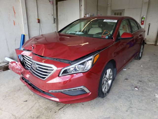 Photo 1 VIN: 5NPE24AF9FH226656 - HYUNDAI SONATA SE 