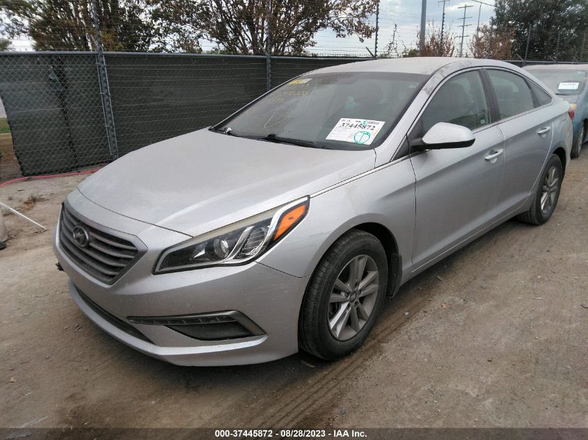 Photo 1 VIN: 5NPE24AF9FH244588 - HYUNDAI SONATA 