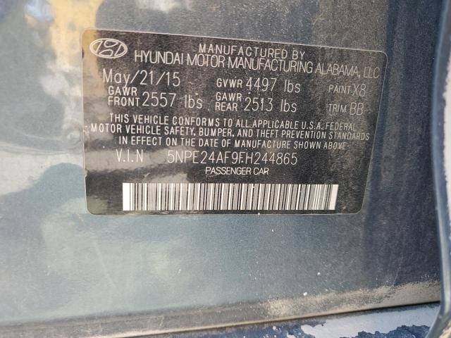 Photo 11 VIN: 5NPE24AF9FH244865 - HYUNDAI SONATA SE 