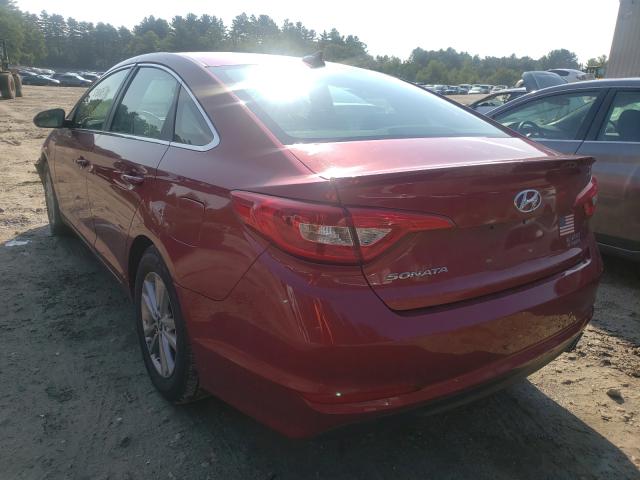 Photo 2 VIN: 5NPE24AF9FH251055 - HYUNDAI SONATA SE 