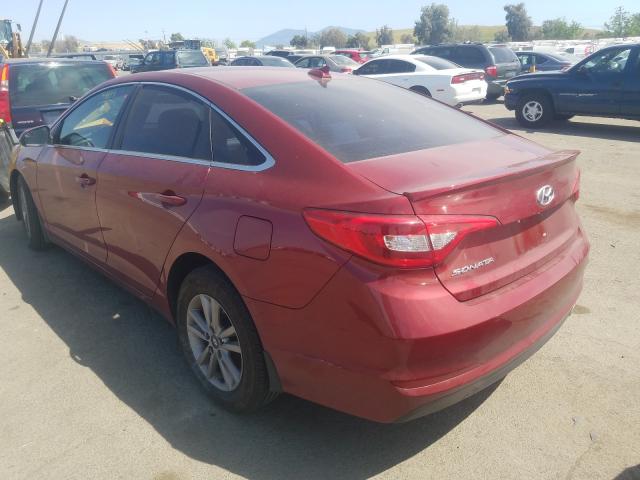 Photo 2 VIN: 5NPE24AF9FH259186 - HYUNDAI SONATA SE 