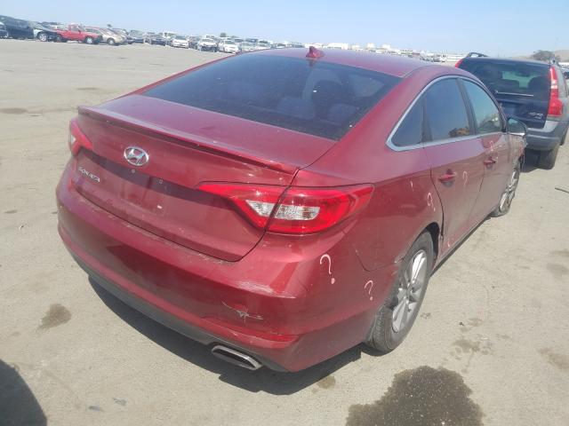 Photo 3 VIN: 5NPE24AF9FH259186 - HYUNDAI SONATA SE 